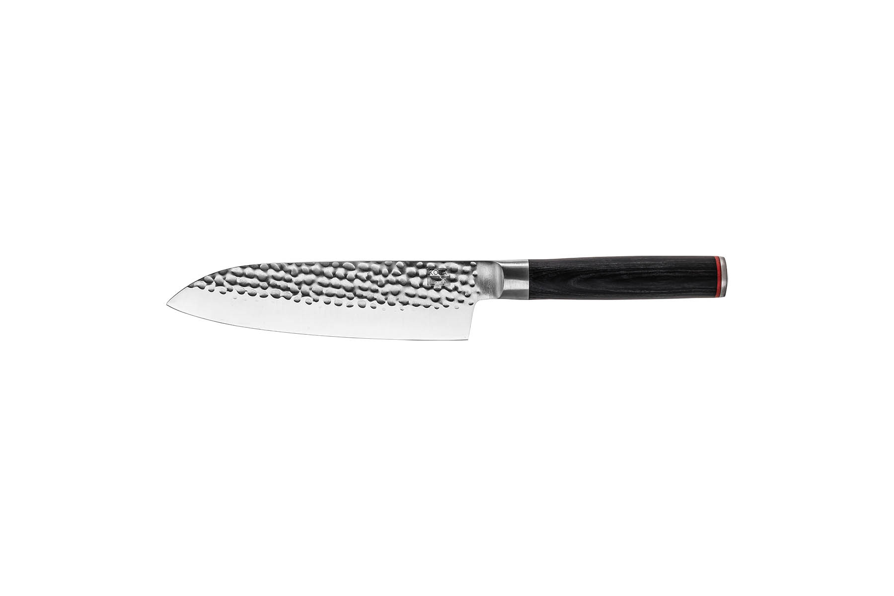 Couteau de cuisine japonais Kotetsu de Tamahagane - Couteau santoku 18 cm