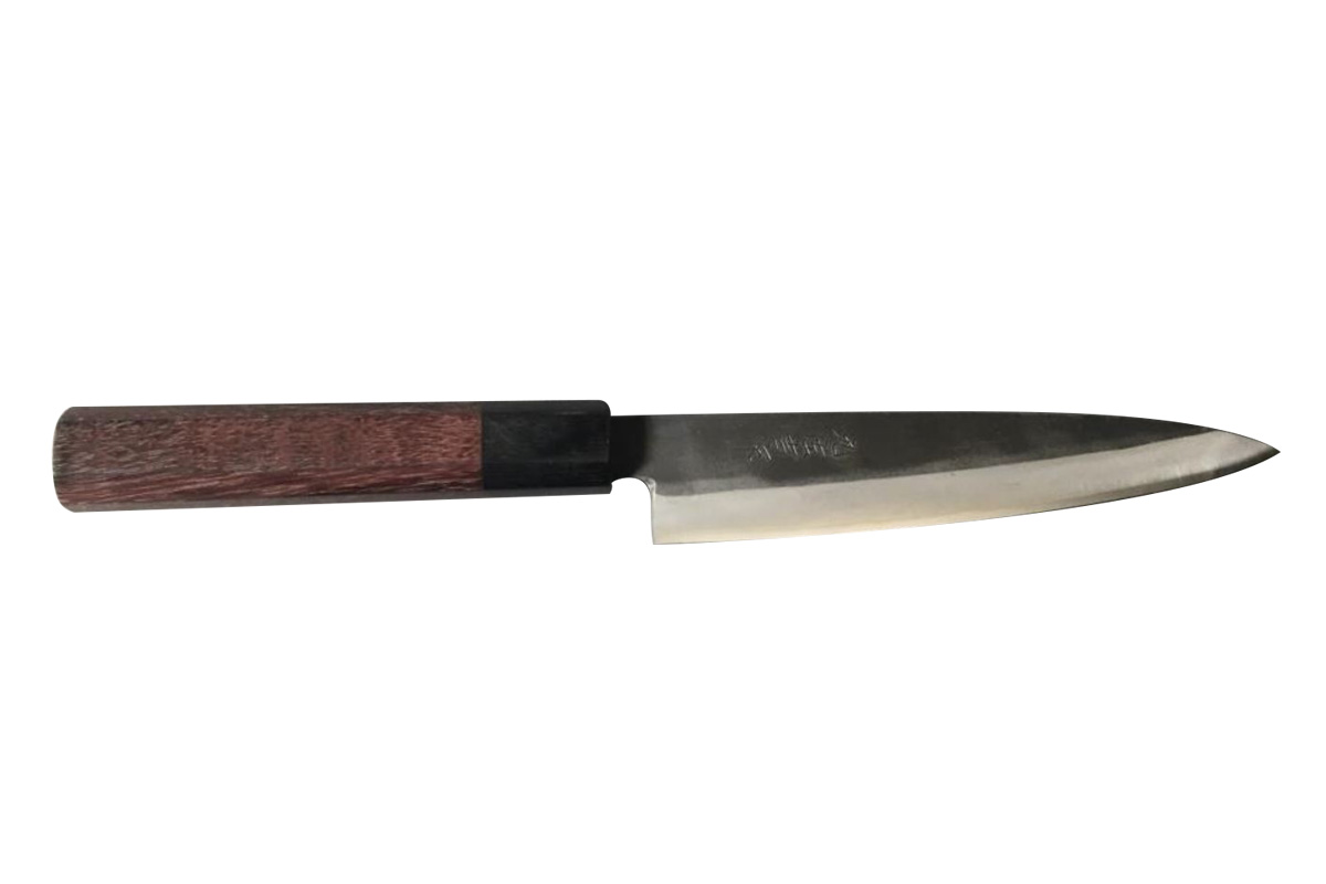 Couteau japonais artisanal Yoshida Hamono - couteau Petty 15 cm - ZDP189 - palissandre