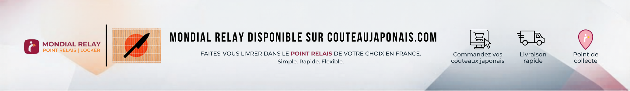 Nouveau mode de livraison sur couteaujaponais